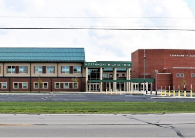 Northmont High School, construction layout, construction staking, Dayton, OH, Columbus, OH, Brumbaugh Engineering & Surveying, LLC, Construction Layout, Construction Staking, Civil Engineering
